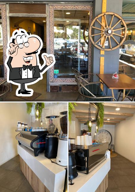 Coffee Shop Vales interior detail